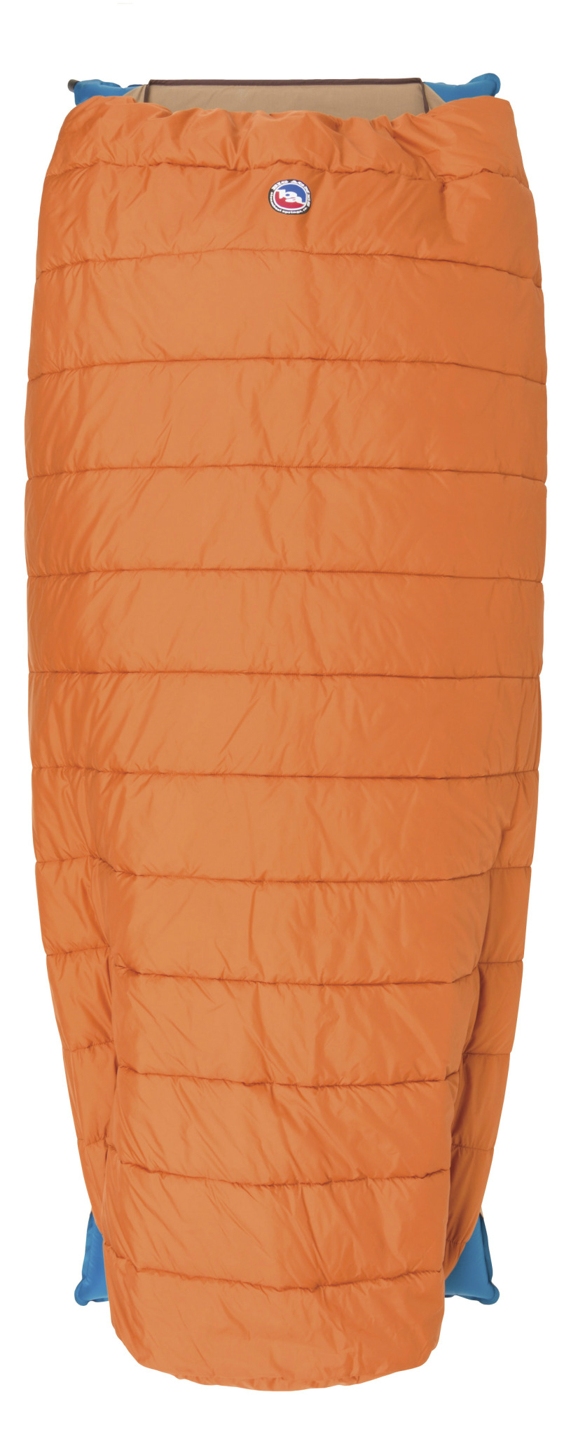 photo: Big Agnes Buffalo Park 40° warm weather synthetic sleeping bag