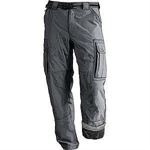 fleece lined cargo pants black