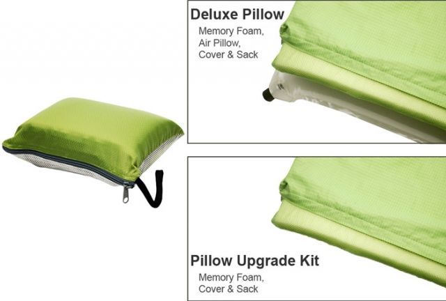 photo: Big Agnes Sleeping Giant Memory Foam Pillow pillow