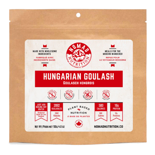 photo: Nomad Nutrition Hungarian Goulash vegetarian entrée