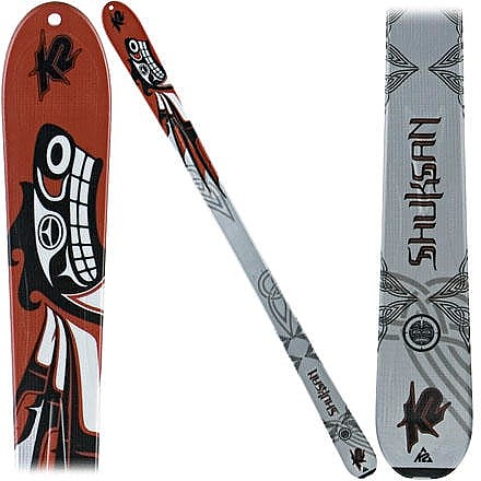 photo: K2 Shuksan alpine touring/telemark ski