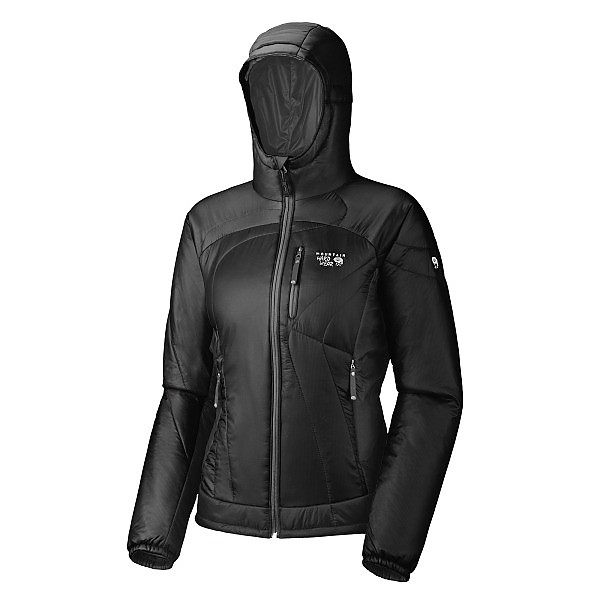 photo: Mountain Hardwear Women's Hooded Compressor PL Jacket synthetic insulated jacket