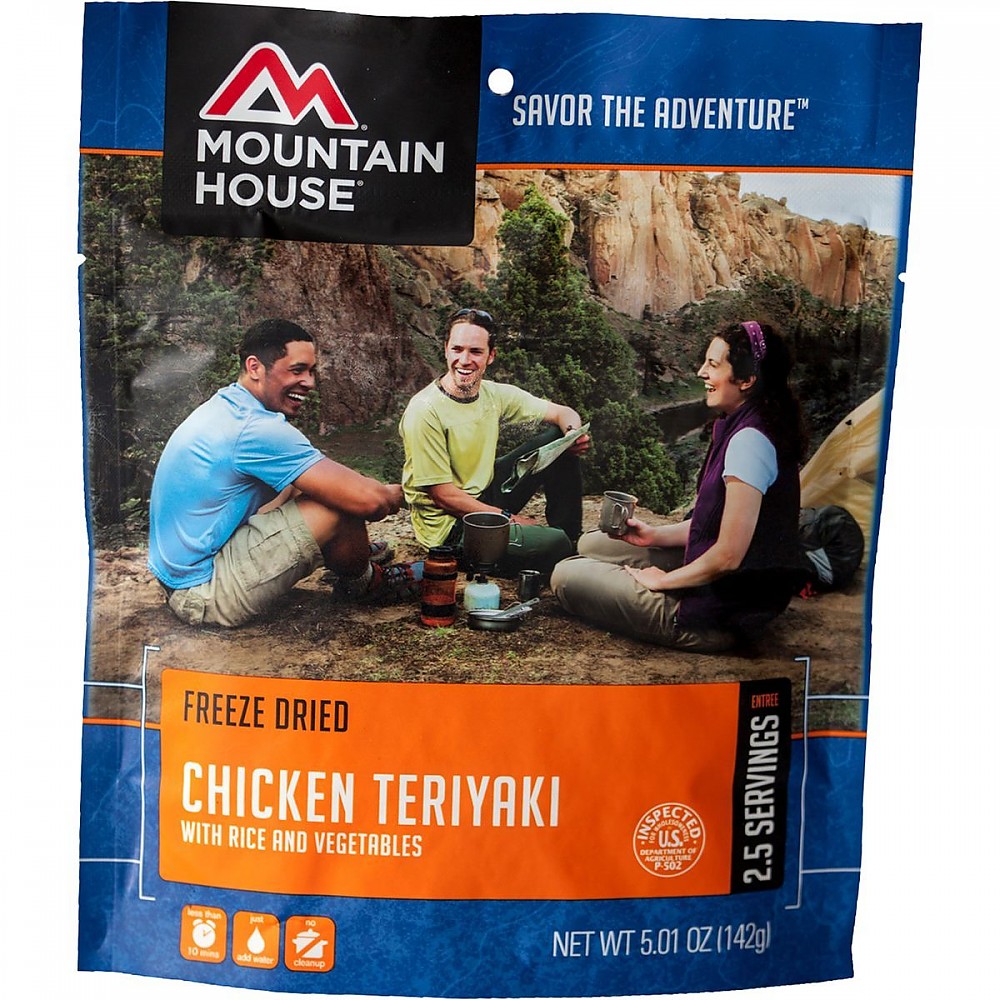 photo: Mountain House Chicken Teriyaki with Rice meat entrée
