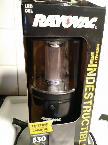 Rayovac Indestructible Lantern DIY3DLN-BC Reviews - Trailspace