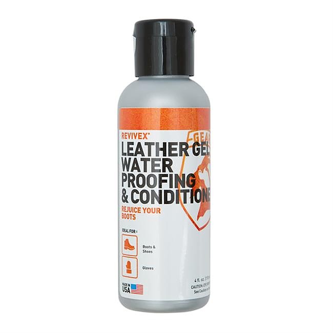photo: Gear Aid ReviveX Leather Gel Water Repellent & Conditioner footwear cleaner/treatment