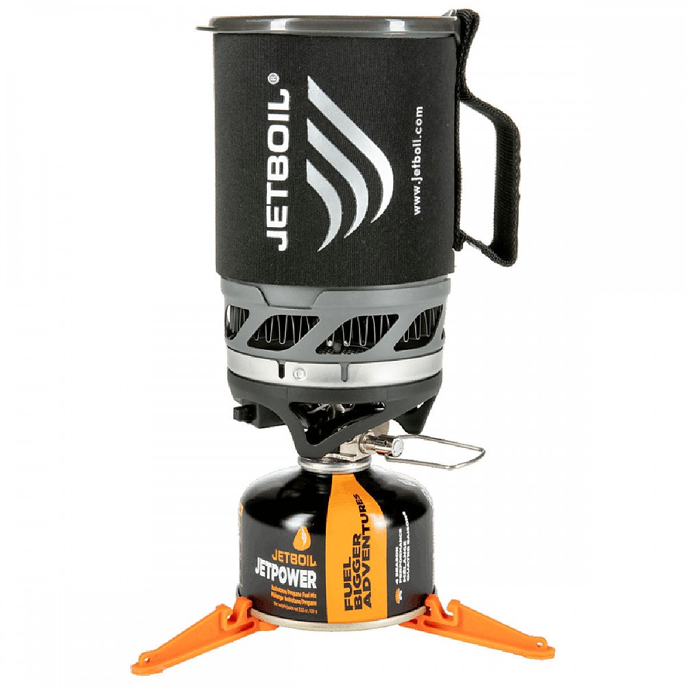 photo: Jetboil MicroMo Cooking System compressed fuel canister stove