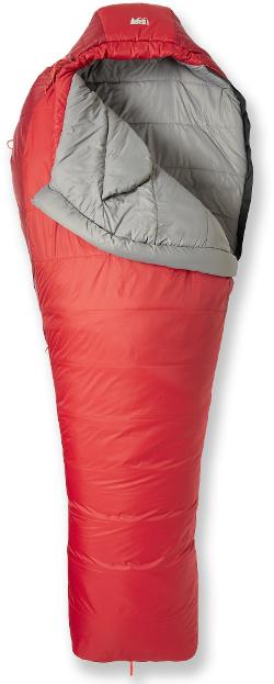 photo: REI Lumen +25 3-season synthetic sleeping bag
