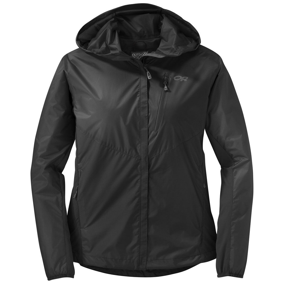 photo: Outdoor Research Women's Helium Hybrid Hooded Jacket waterproof jacket