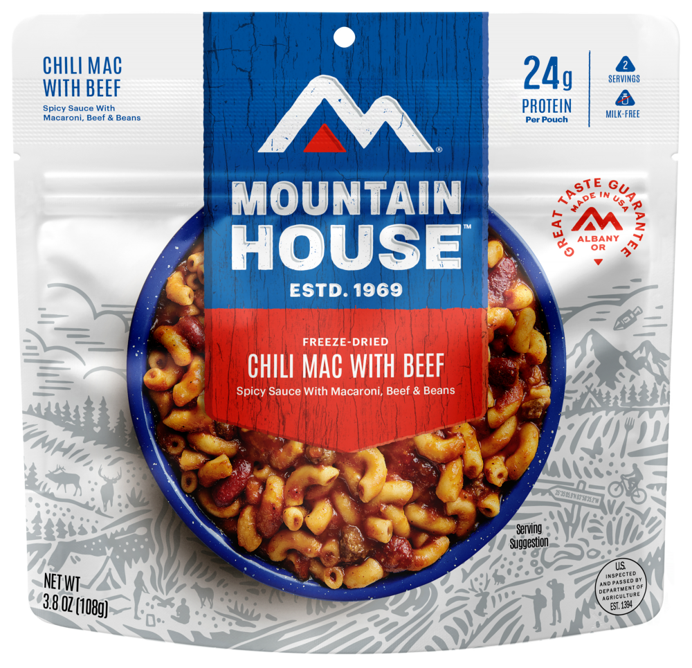 photo: Mountain House Chili Mac with Beef meat entrée