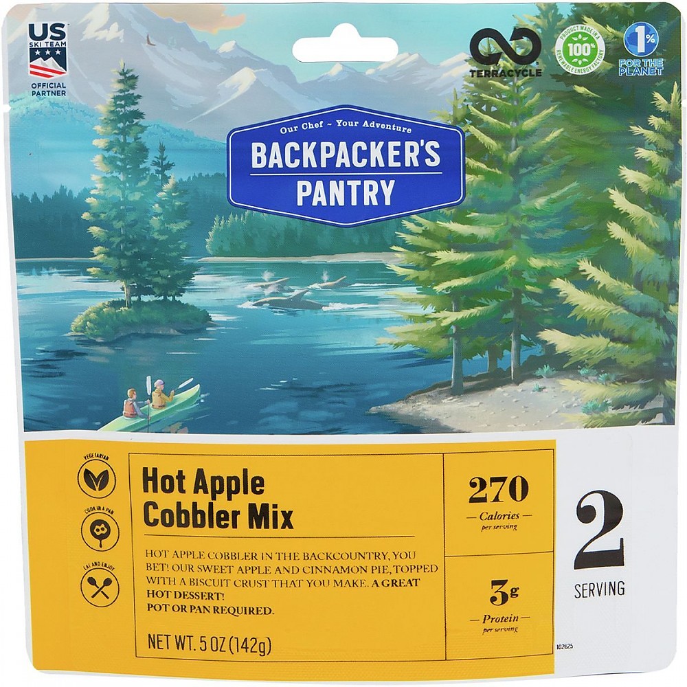 photo: Backpacker's Pantry Hot Apple Cobbler dessert