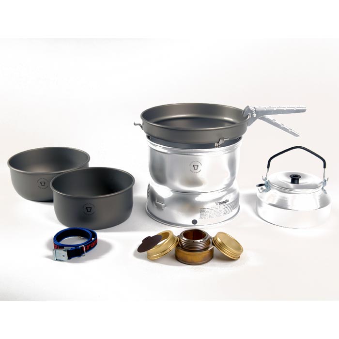 Trangia 25-2 UL Cookset with Kettle and Spirit Burner Trangia 25-2 UL Cookset with Kettle and Spirit Burner