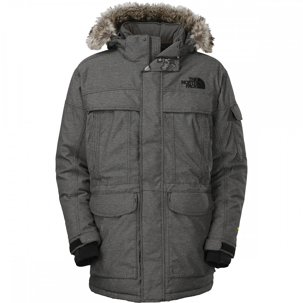 north face mcmurdo parka white