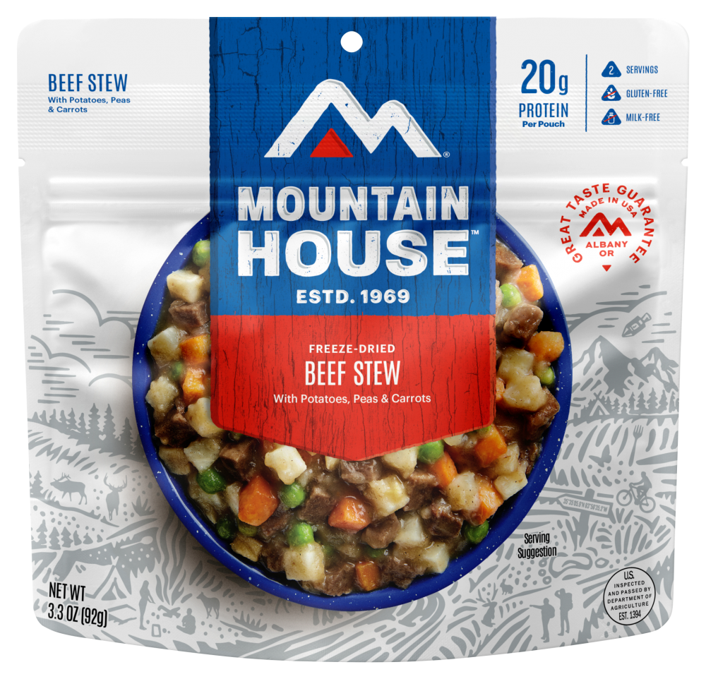 photo: Mountain House Beef Stew meat entrée