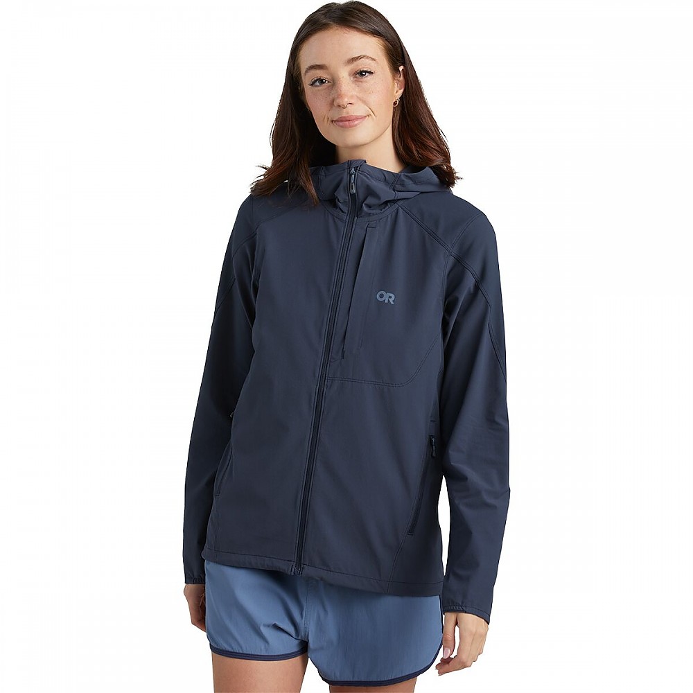 photo: Outdoor Research Women's Ferrosi Hoodie soft shell jacket