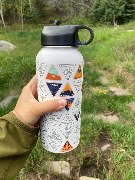 Wondery Parks of the USA Bucket List Water Bottle