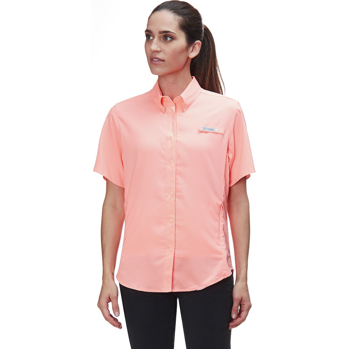 photo: Columbia Women's Tamiami II Short Sleeve Shirt hiking shirt