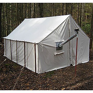 photo: Tentsmiths 11'3" x 14' x 8' Wall Tent three-season tent