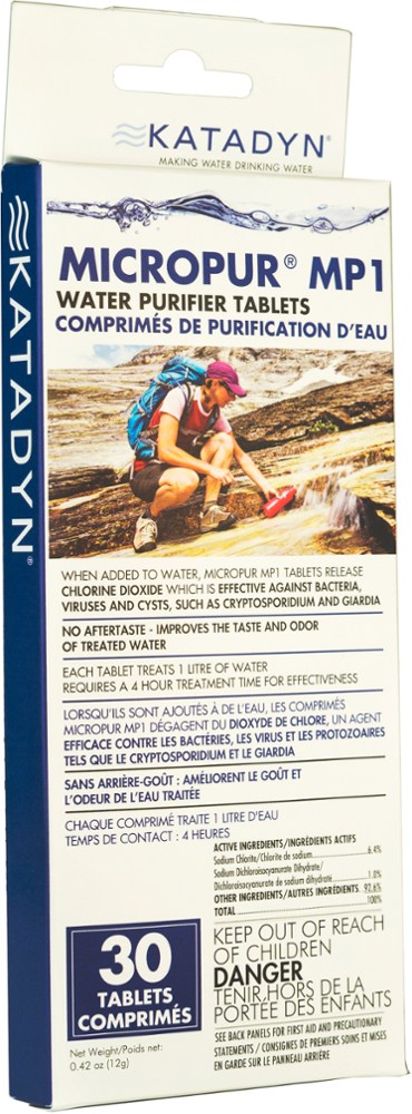 photo: Katadyn Micropur MP1 Purification Tablets chemical water treatment