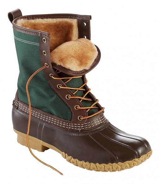 ll bean boots slippery