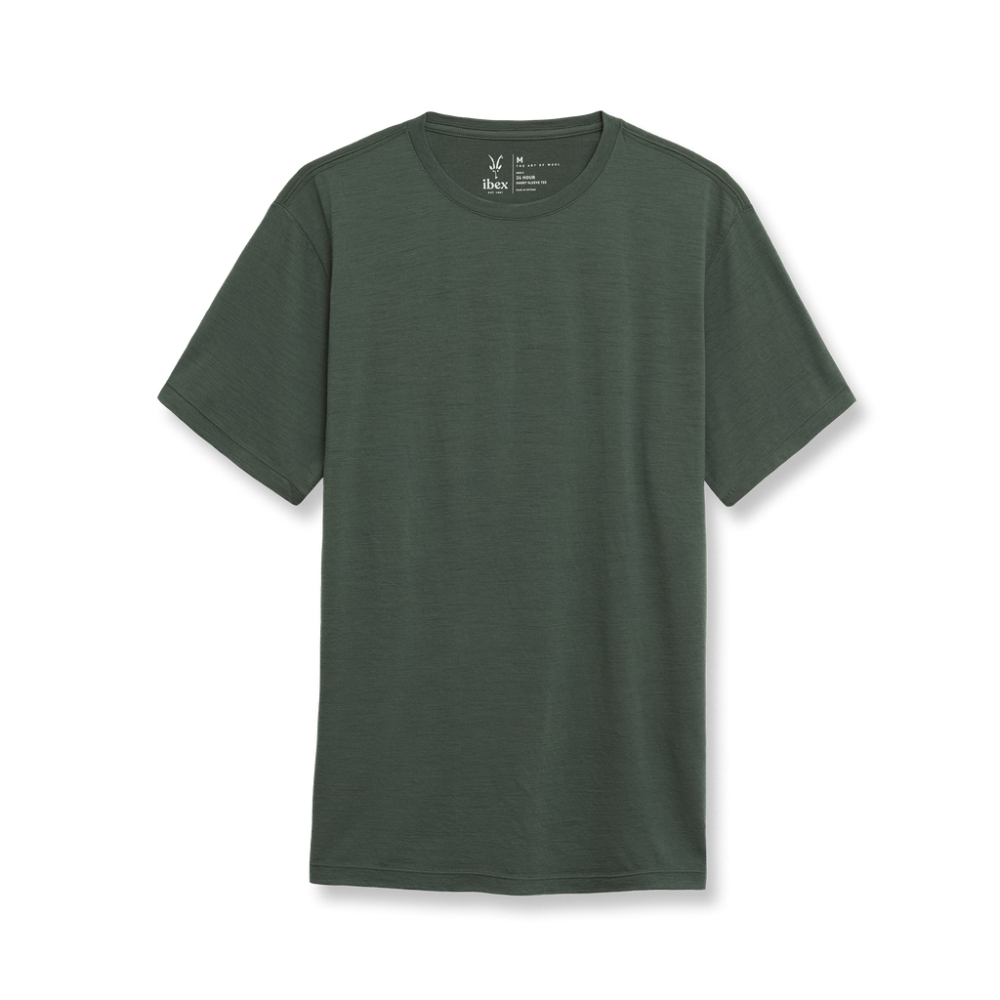 photo: Ibex 24 Hour Short Sleeve Crew short sleeve performance top