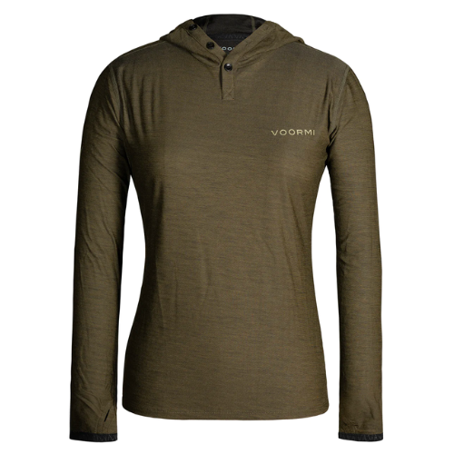 photo: Voormi Women's River Run Hoodie base layer top