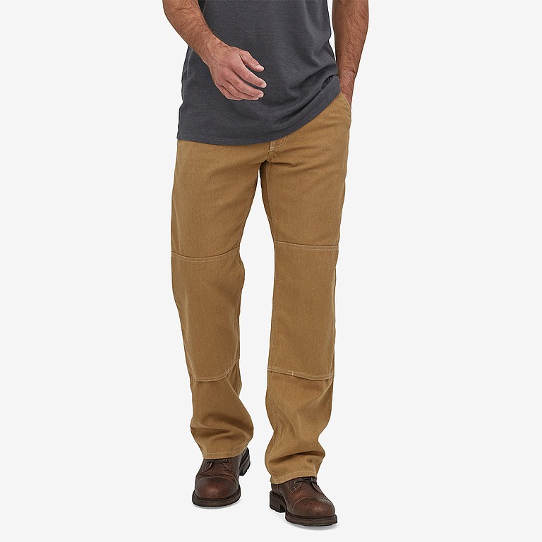 photo: Patagonia Iron Forge Hemp Canvas Double Knee Pants hiking pant