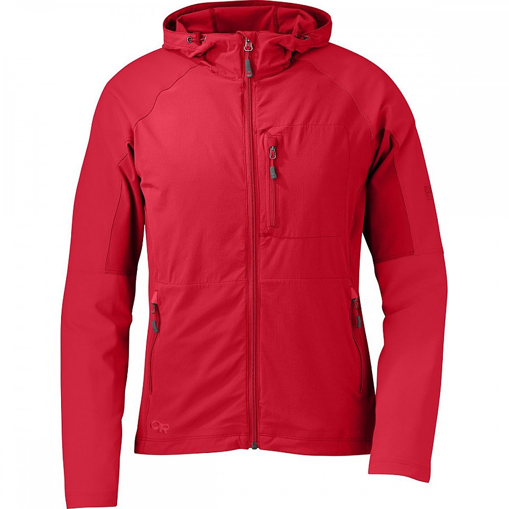 photo: Outdoor Research Women's Ferrosi Hoodie soft shell jacket