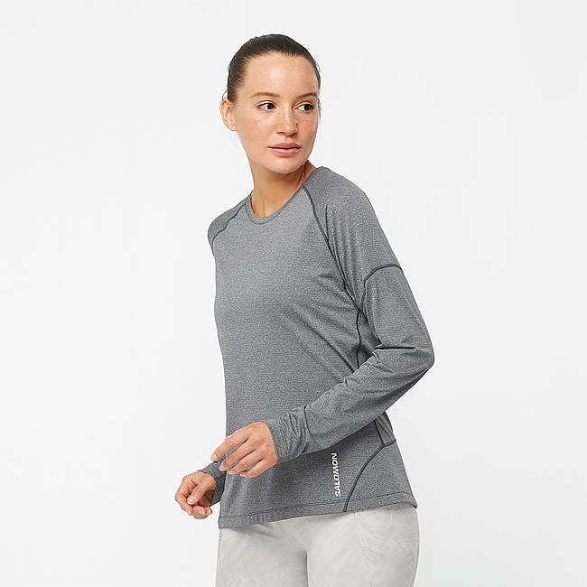 photo: Salomon Women's Cross Run Long Sleeve long sleeve performance top