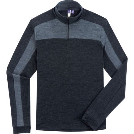 photo: Ibex Women's Indie Zip T base layer top