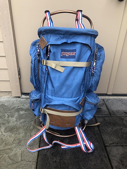 Aluminum shop frame backpack