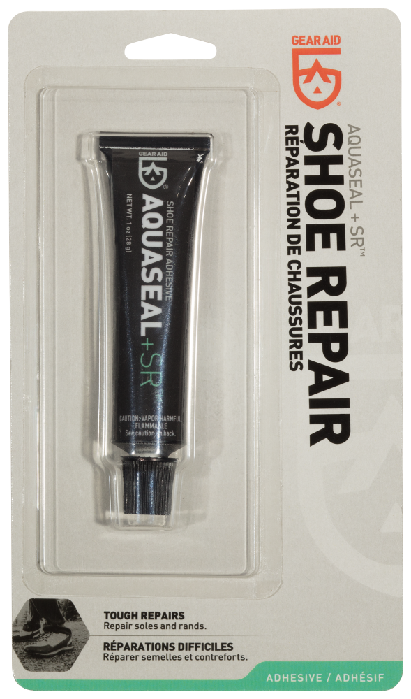 photo: Gear Aid Aquaseal+SR Shoe Repair Adhesive footwear cleaner/treatment