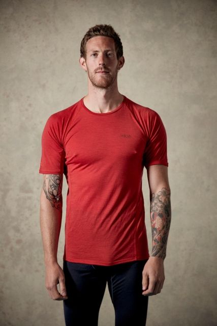 photo: Rab Merino+ 120 Short Sleeve Tee base layer top