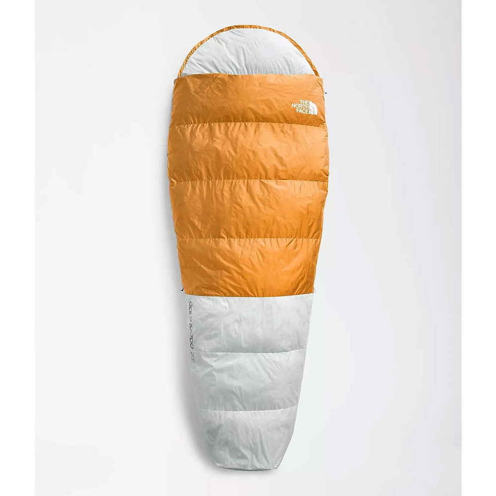 photo: The North Face Gold Kazoo Eco 3-season down sleeping bag
