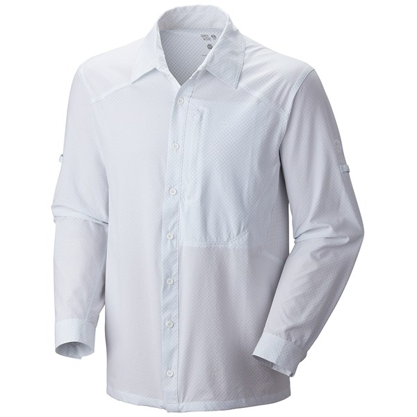 photo: Mountain Hardwear Chiller Long Sleeve Shirt hiking shirt