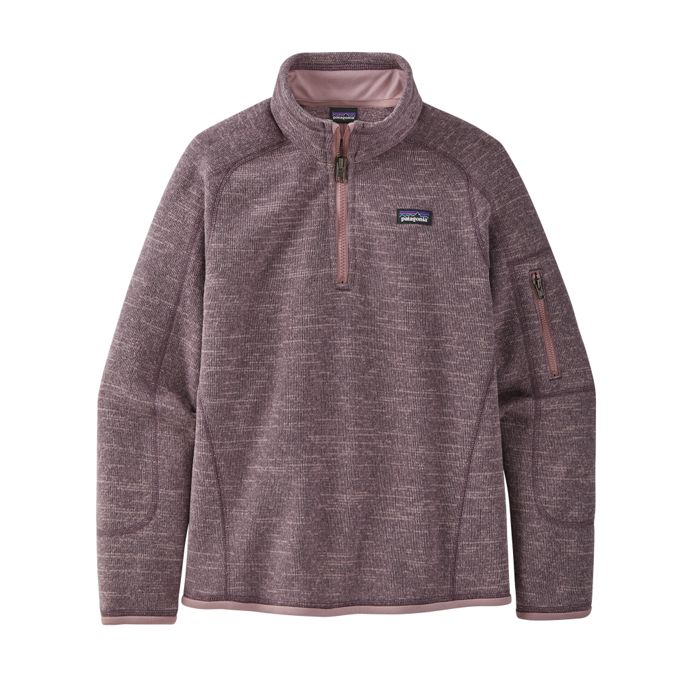 photo: Patagonia Girls' Better Sweater 1/4-Zip fleece top