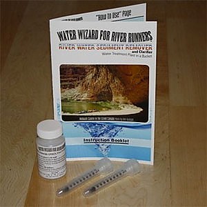 photo:   Water Wizard for River Runners chemical water treatment