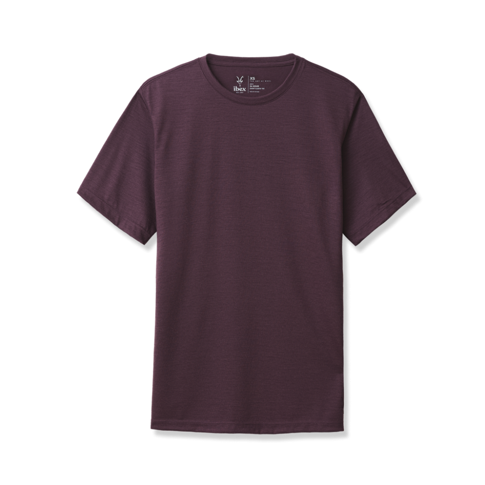 photo: Ibex 24 Hour Short Sleeve Crew short sleeve performance top