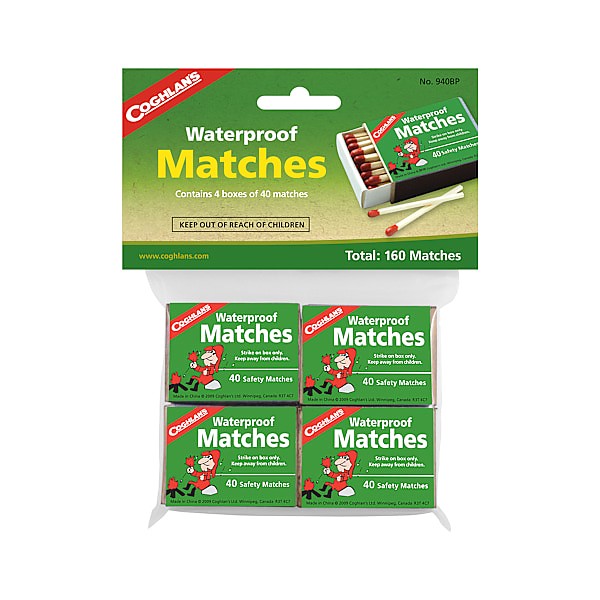 photo: Coghlan's Waterproof Matches fire starter