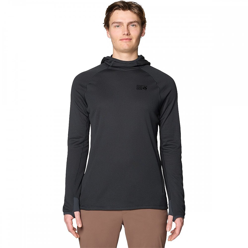 photo: Mountain Hardwear AirMesh Long Sleeve Hoody fleece top