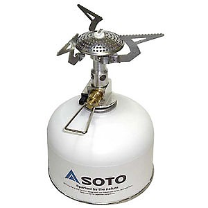 photo: Soto Micro Regulator Stove compressed fuel canister stove