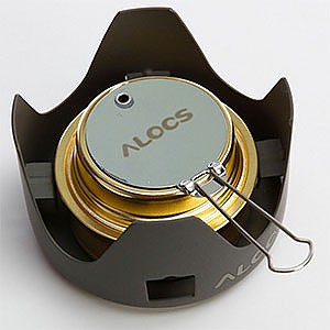 ALOCS Portable Alcohol Stove for Backpacking Hiking Camping