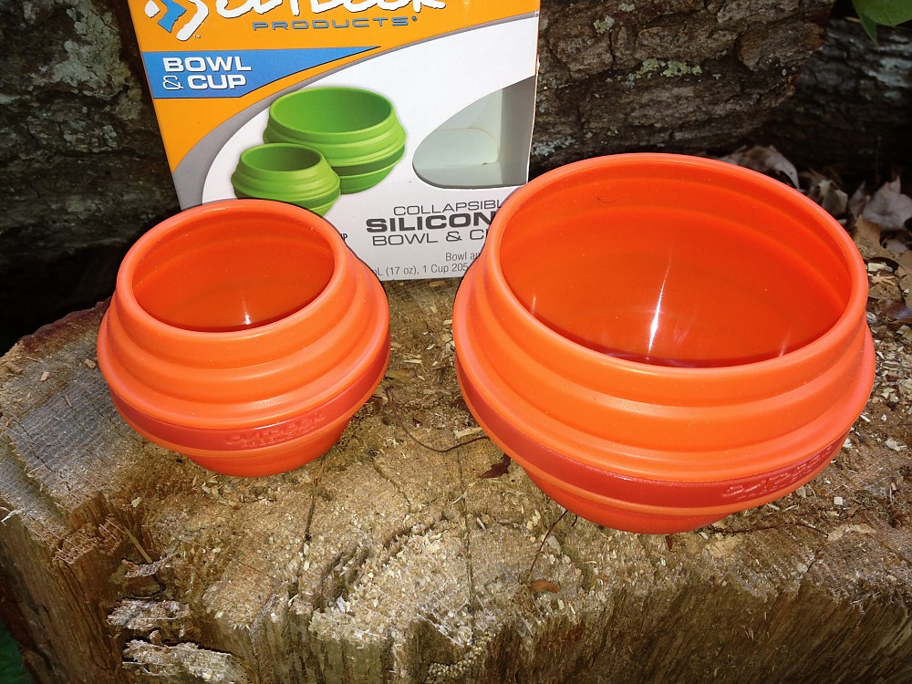 photo: Outdoor Products Collapsible Silicone Bowl & Cup plate/bowl