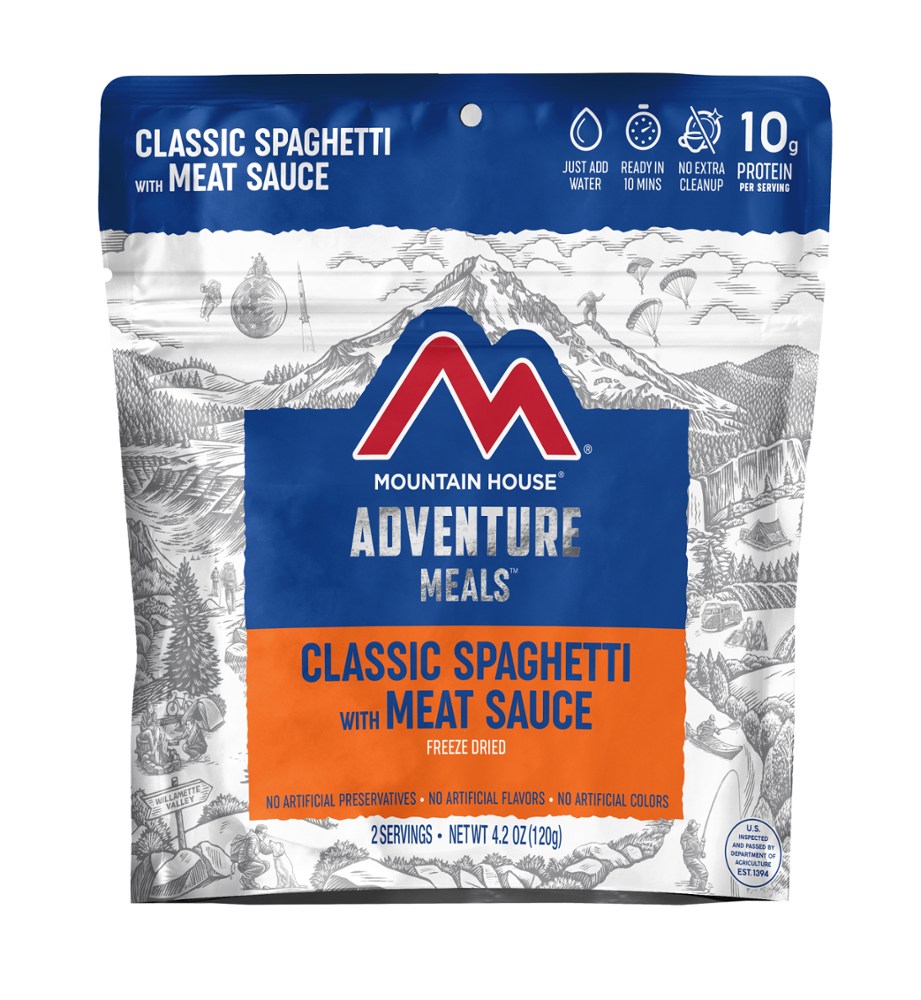 photo: Mountain House Spaghetti with Meat Sauce meat entrée