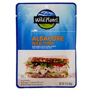 photo: Wild Planet Albacore Wild Tuna meat entrée