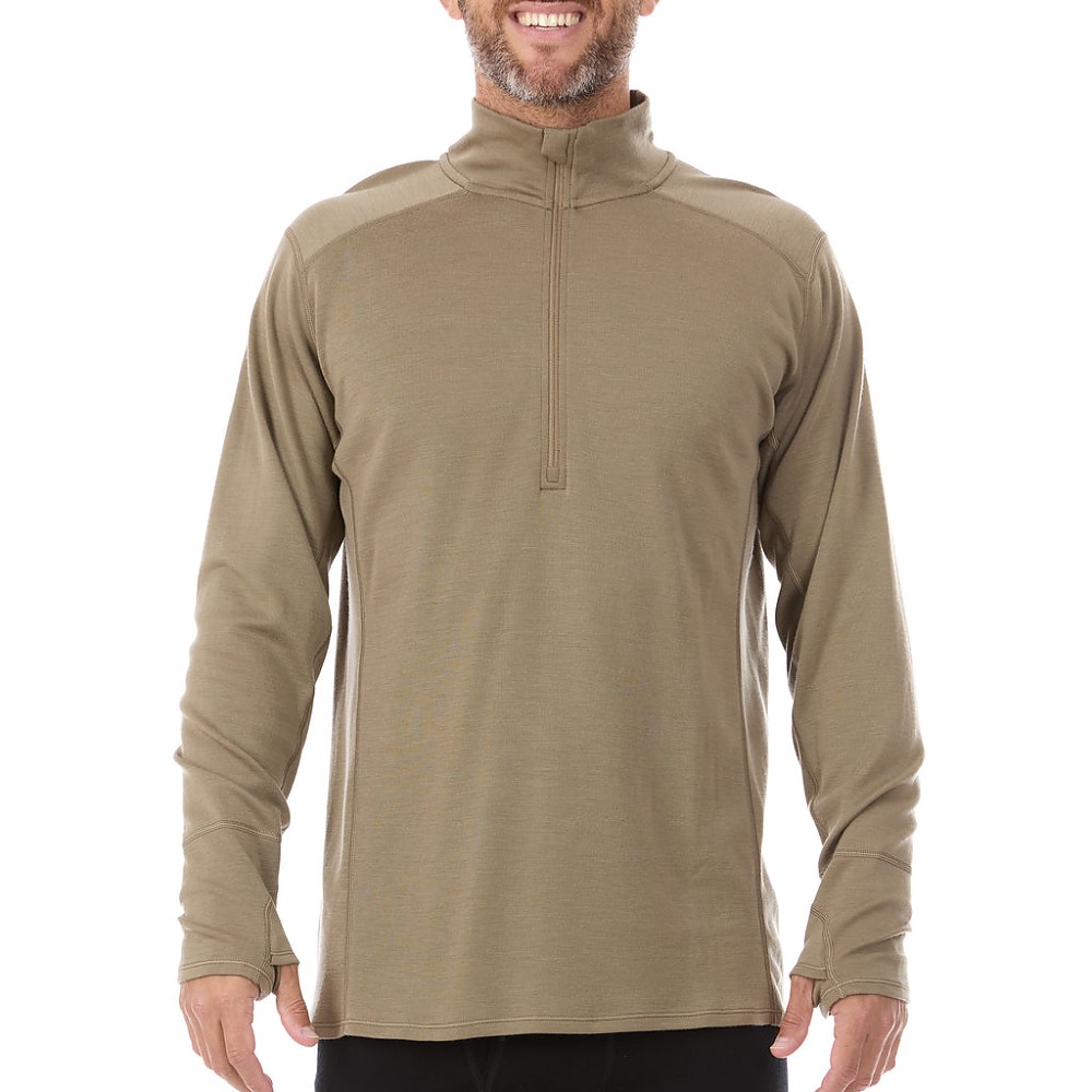 photo: Minus33 Isolation Midweight Merino Zip-Neck base layer top