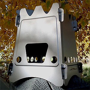 photo: Emberlit UL Original Titanium Stove wood stove