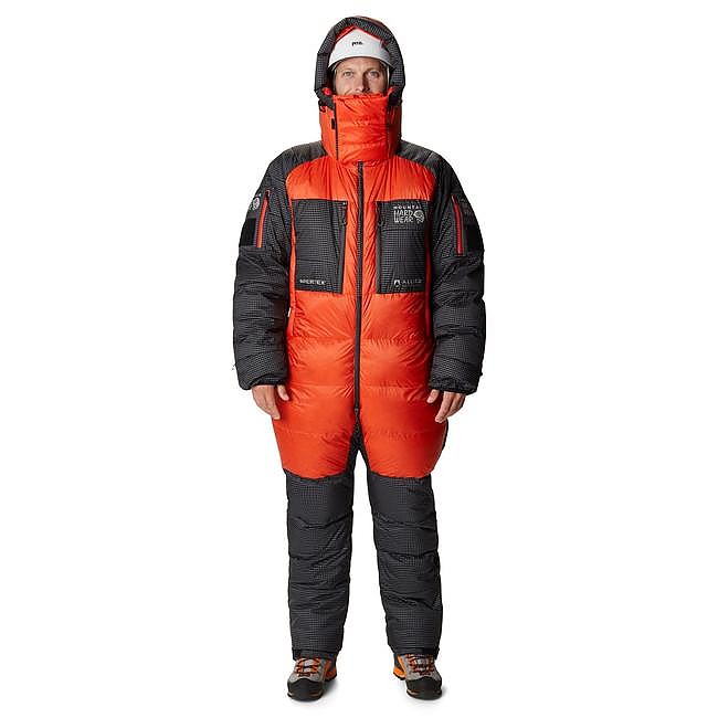 photo: Mountain Hardwear Absolute Zero Suit down insulated suit