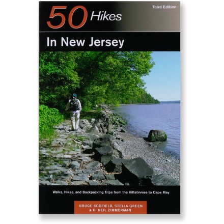 photo: Countryman Press 50 Hikes In New Jersey us northeast guidebook