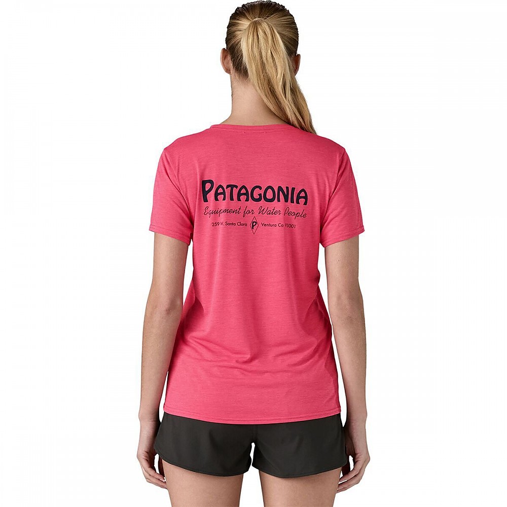 photo: Patagonia Women's Capilene Cool Daily Graphic Shirt short sleeve performance top