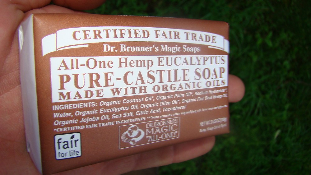 Dr. Bronner Eucalyptus Organic Bar Soap Reviews - Trailspace